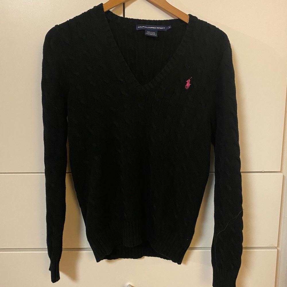 Ralph Lauren cable knit Sweater L